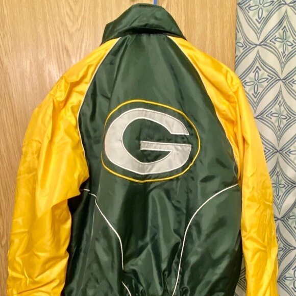Green Bay Packers Hooded Jacket Removable Zipper Hood Rare Excellent Condition - Picture 13 of 16